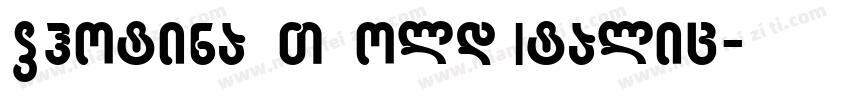 Photina MT Bold Italic字体转换